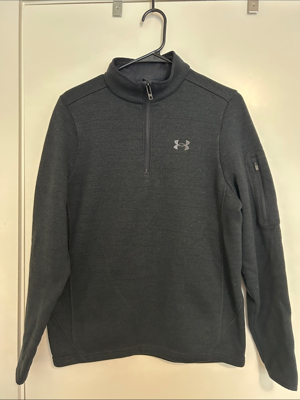 Men’s Black Under Armour Quarter Zip
